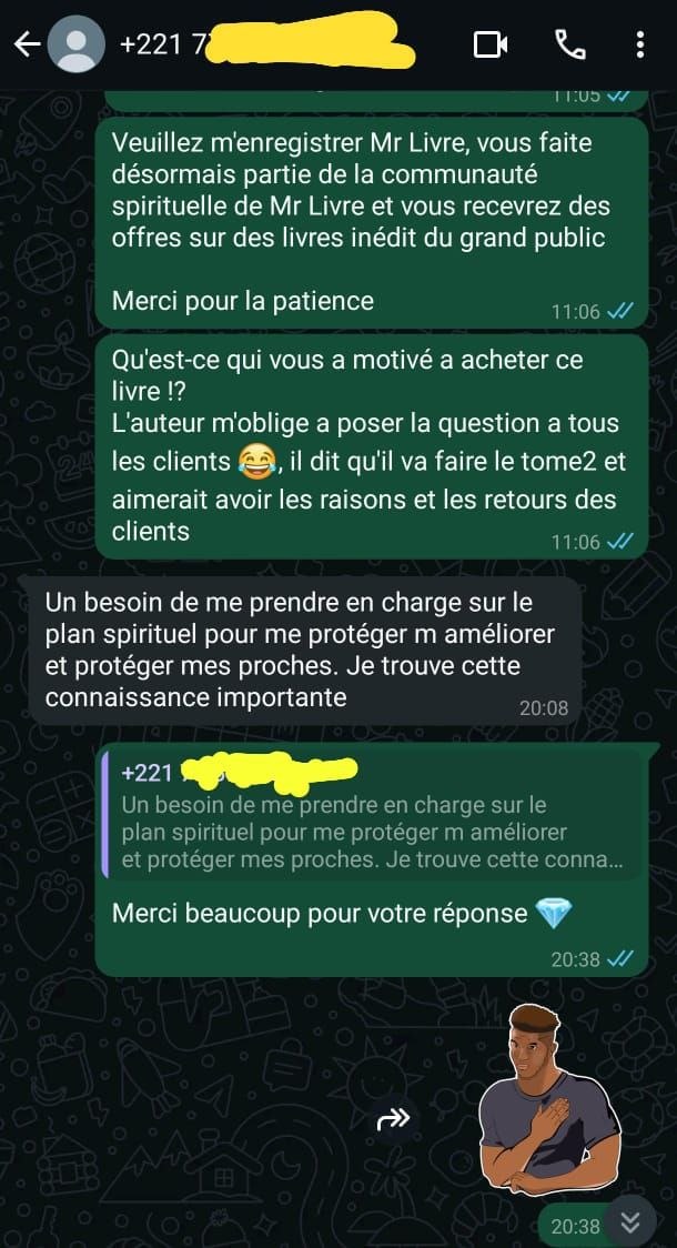 Preuve client